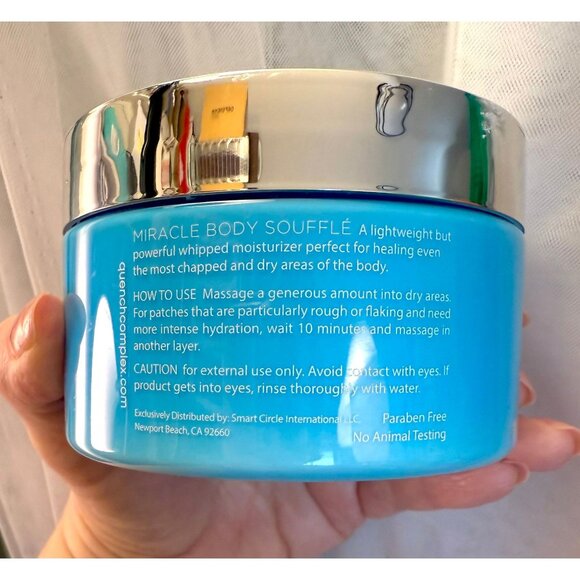 Quench Miracle Body Souffle Whipped Moisturizer Micro Water Complex Full Size - Picture 3 of 7